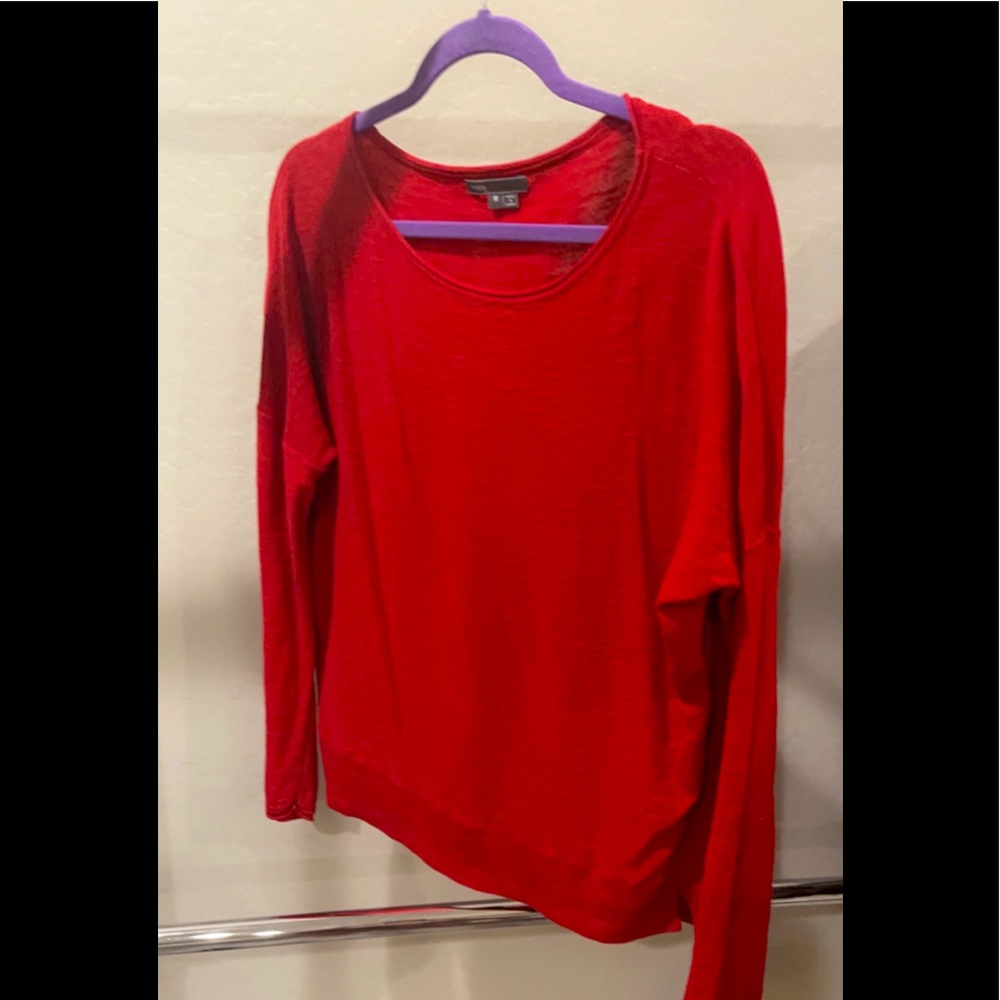 VINCE Crew Neck Long Sleeve Sweater